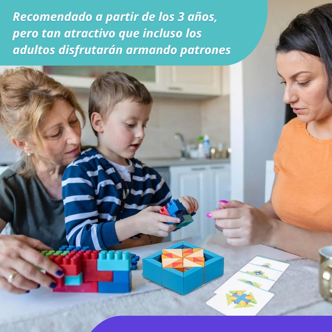 Miniatura 6 de PUZZLE 3D DE MADERA PARA NIÑO MONTESSORI